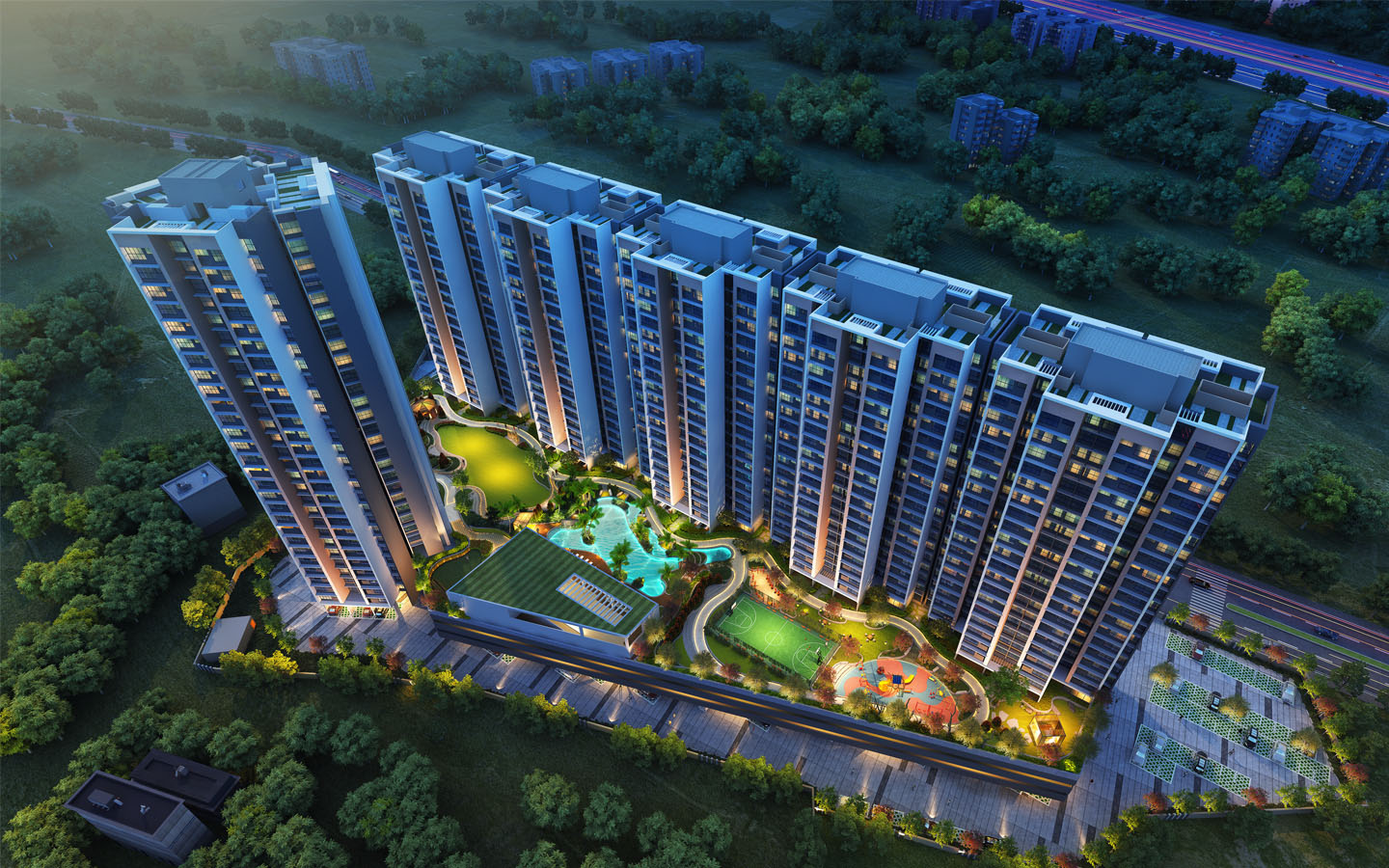 mahaavir exoteque new project launch kharghar