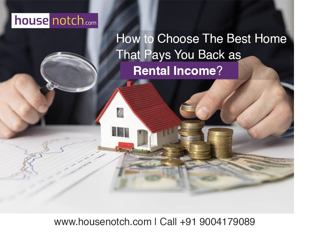 choose property that pays rental income