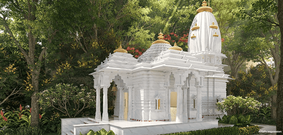 Temple in Lodha Bellevue- amenities